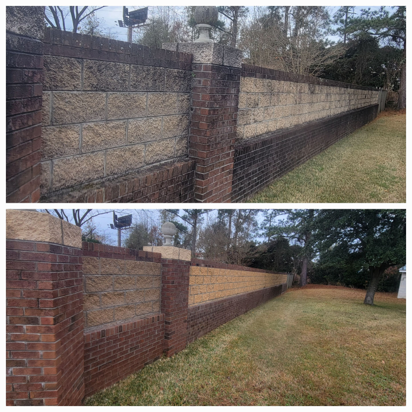 Brick and Block Cleaning in Jacksonville, NC